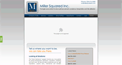 Desktop Screenshot of millersquaredinc.com
